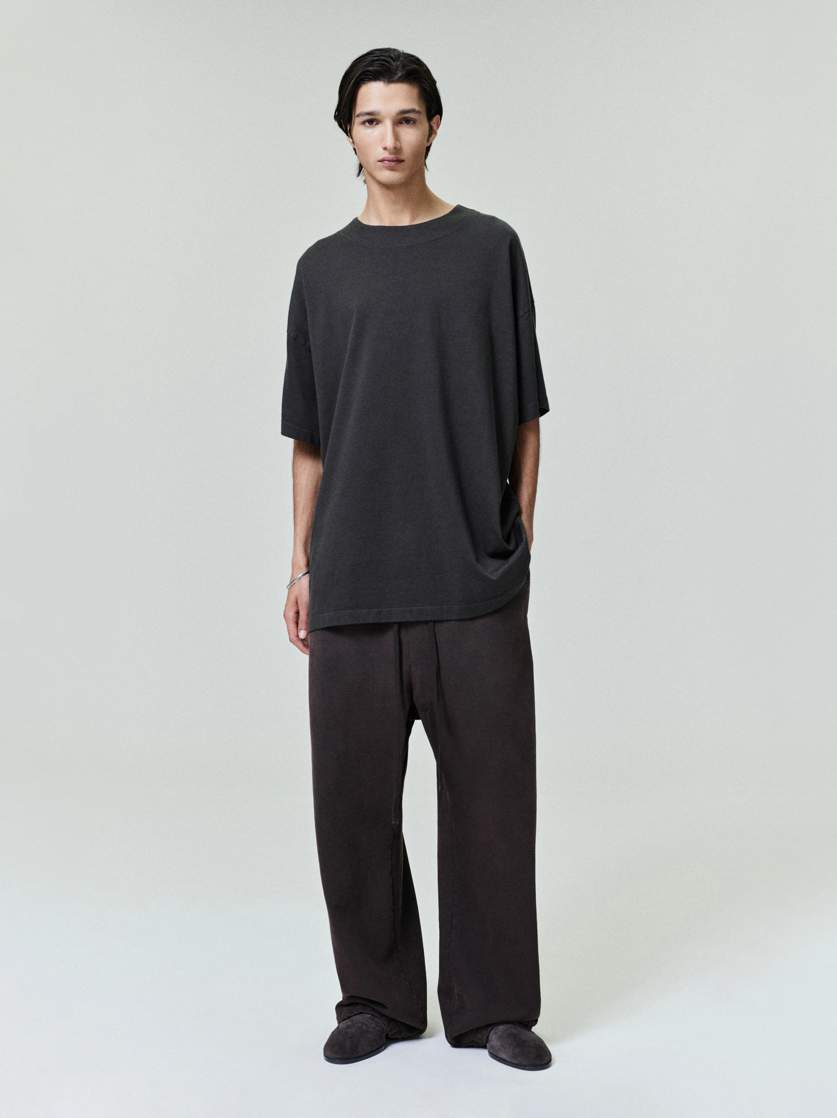 Sunfaded Wide Leg Sweatpant