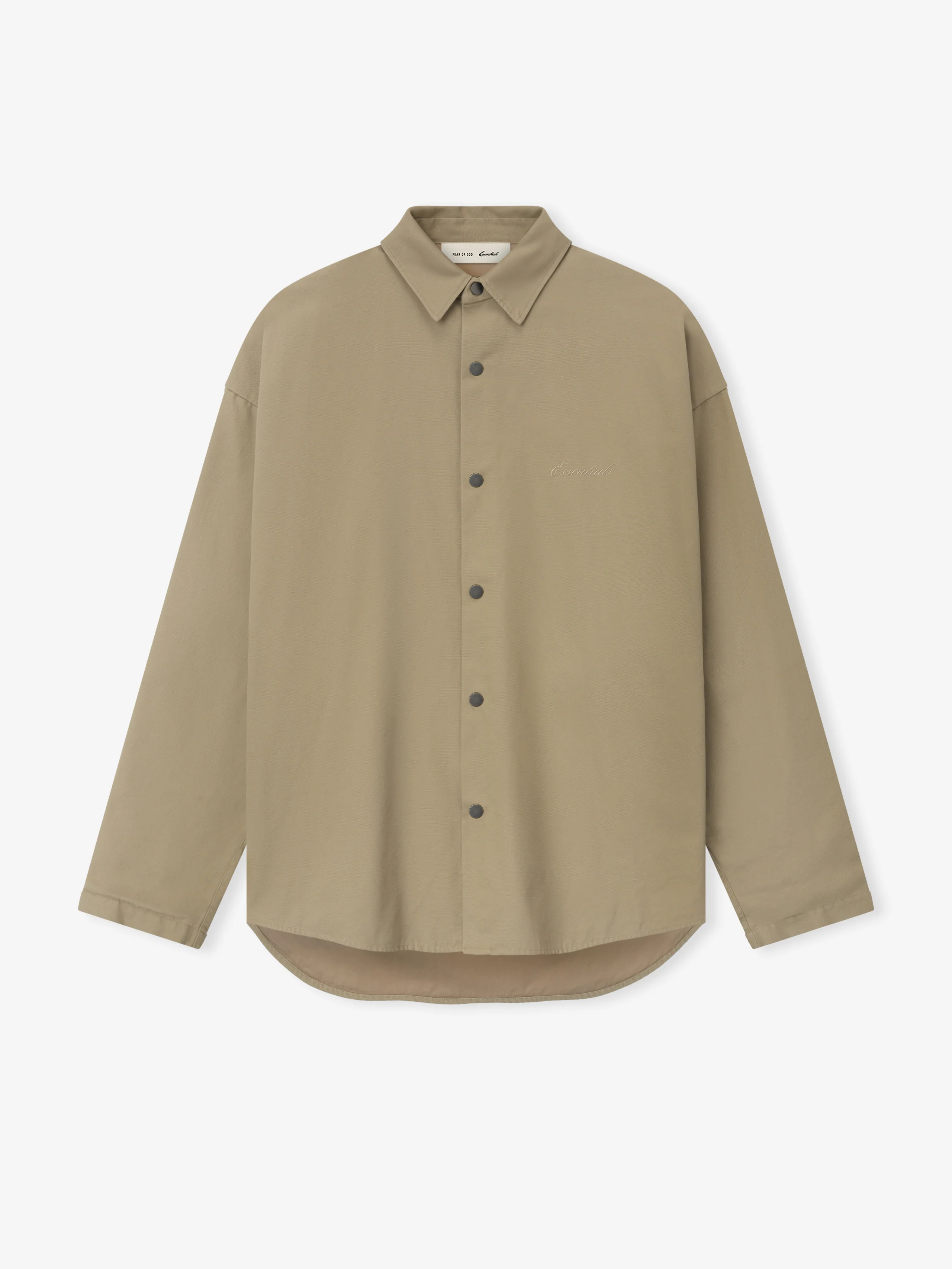Cotton Canvas Overshirt