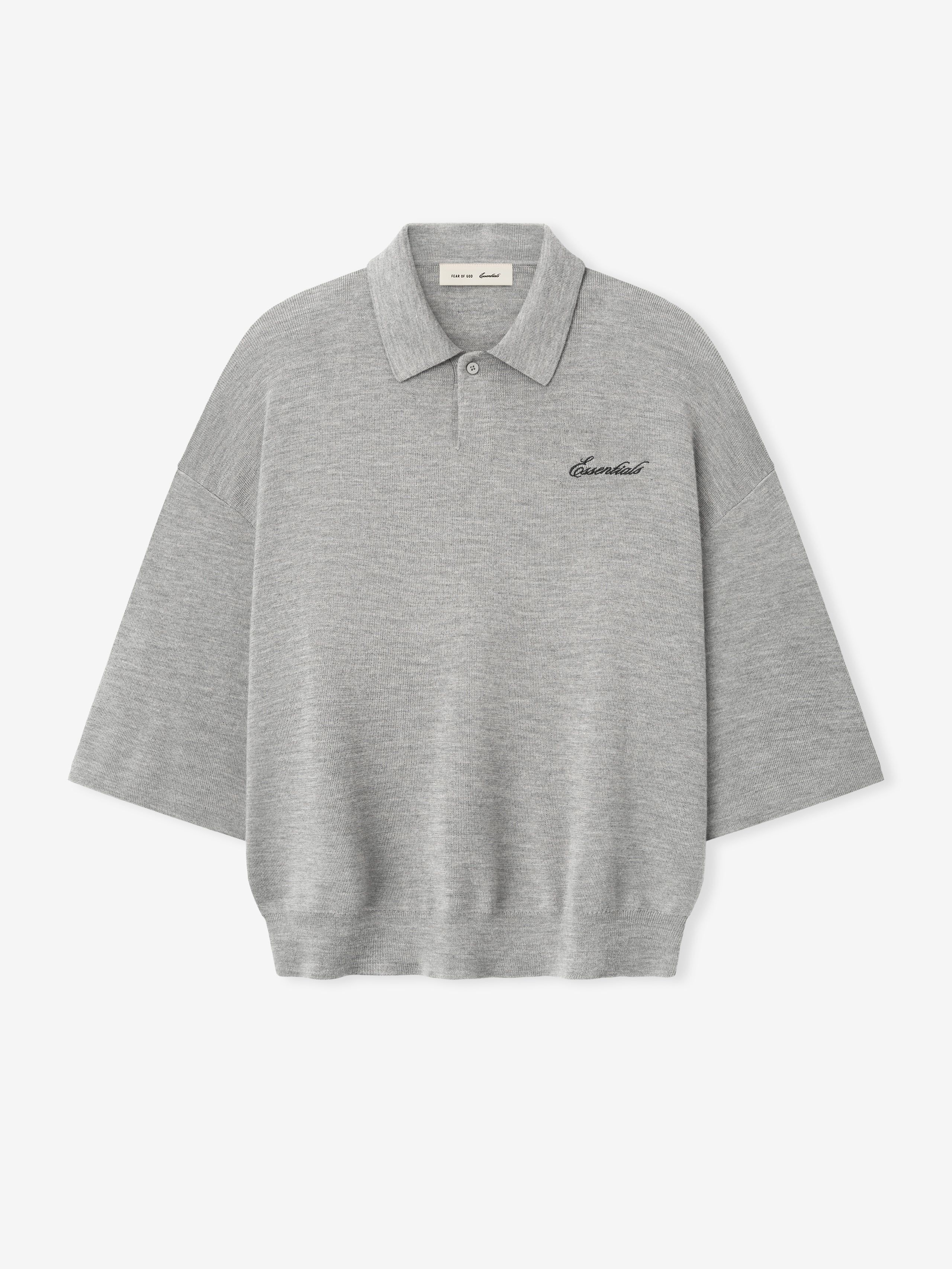 Signature 3/4 Sleeve 90s Knit Polo