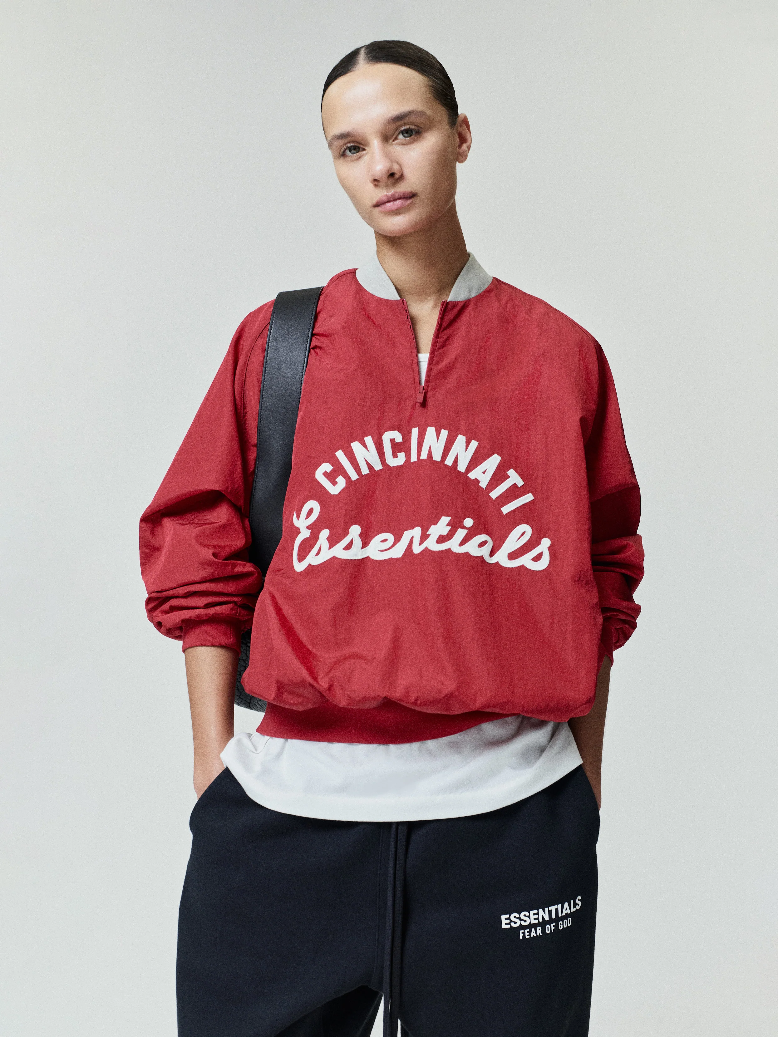 Reds Half Zip Pullover