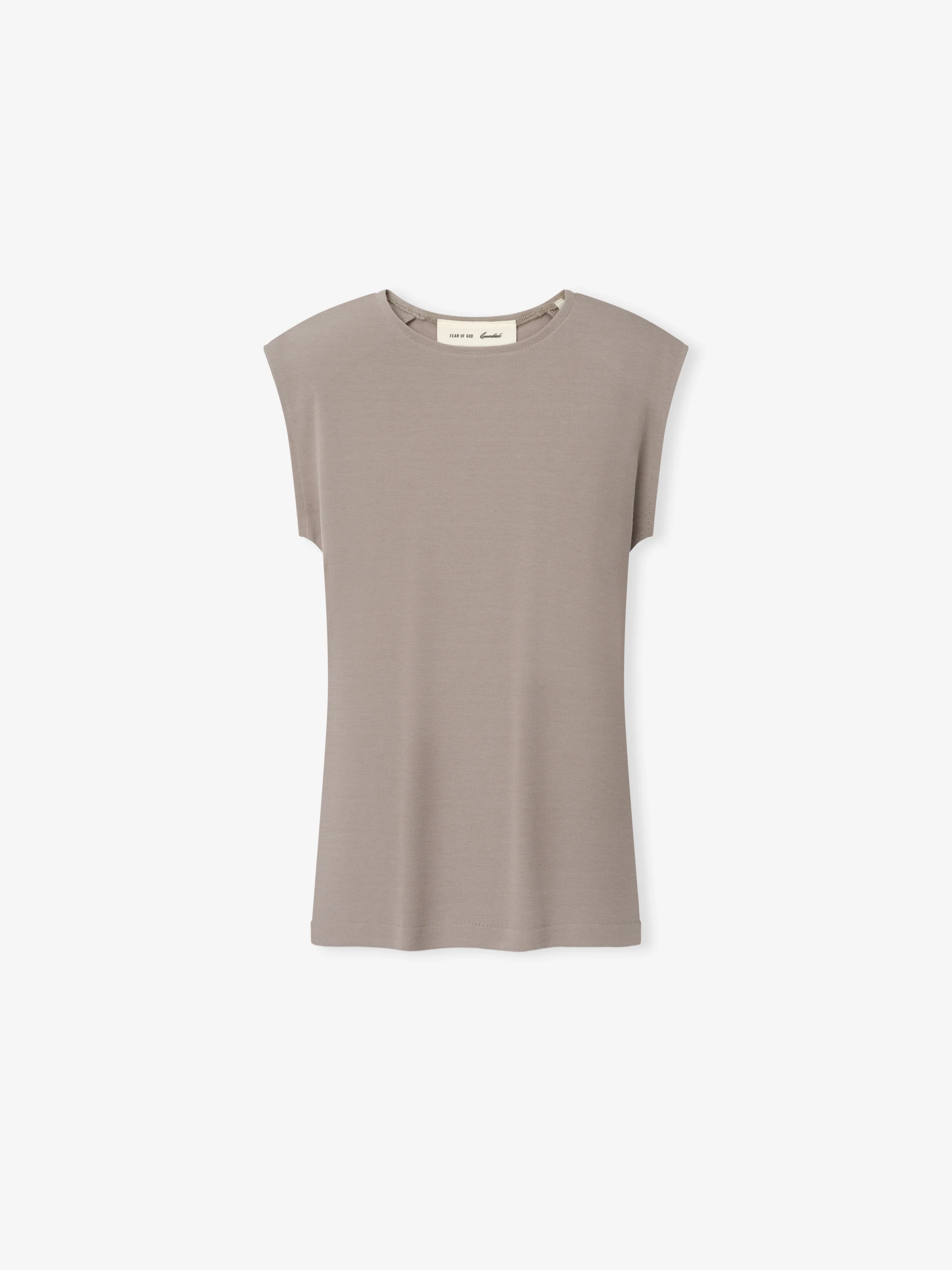 Womens Soft Rib Fitted Tank